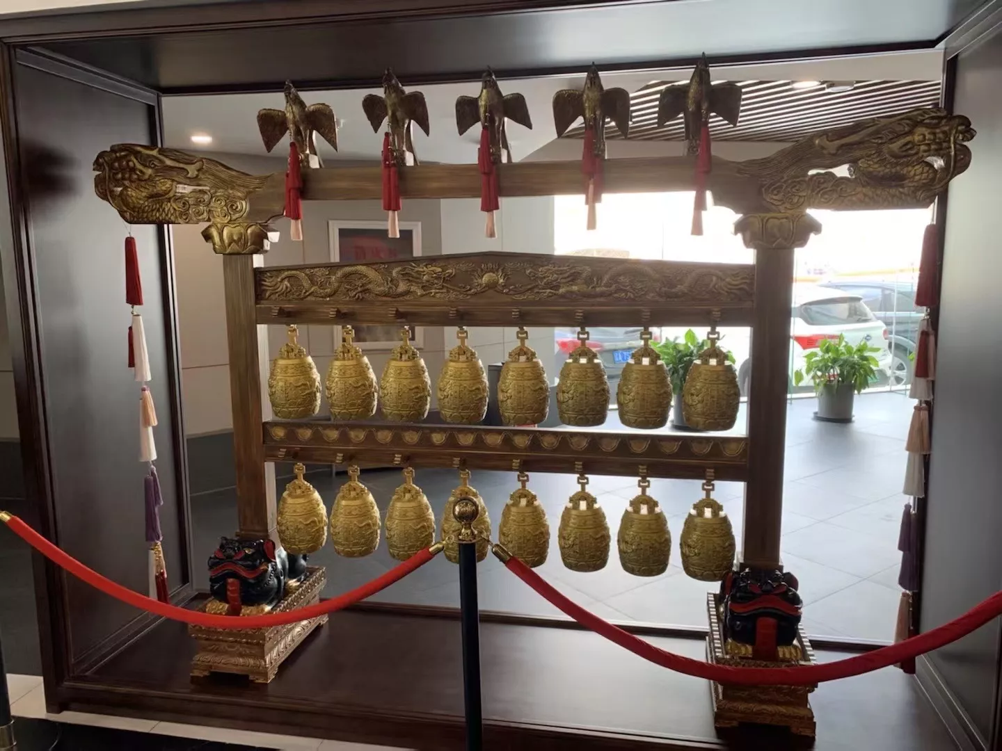 沈阳博物馆_乾隆黄金编钟